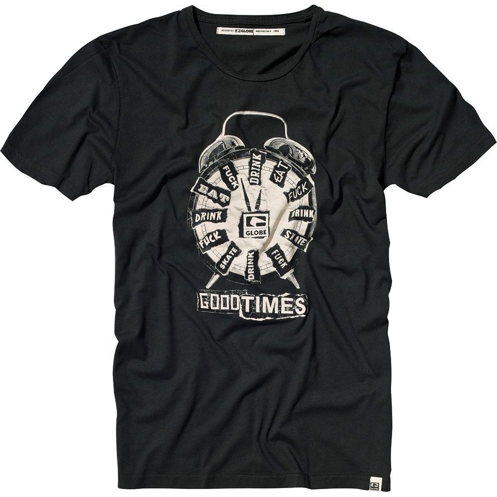 1130019 GOOD SS TEE BLACK - Pánské tričko kr.rukáv
