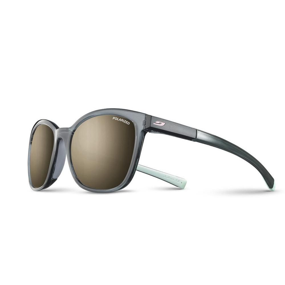 SPARK Polarized 3+ Shiny Translucent Gray / Mint Brown