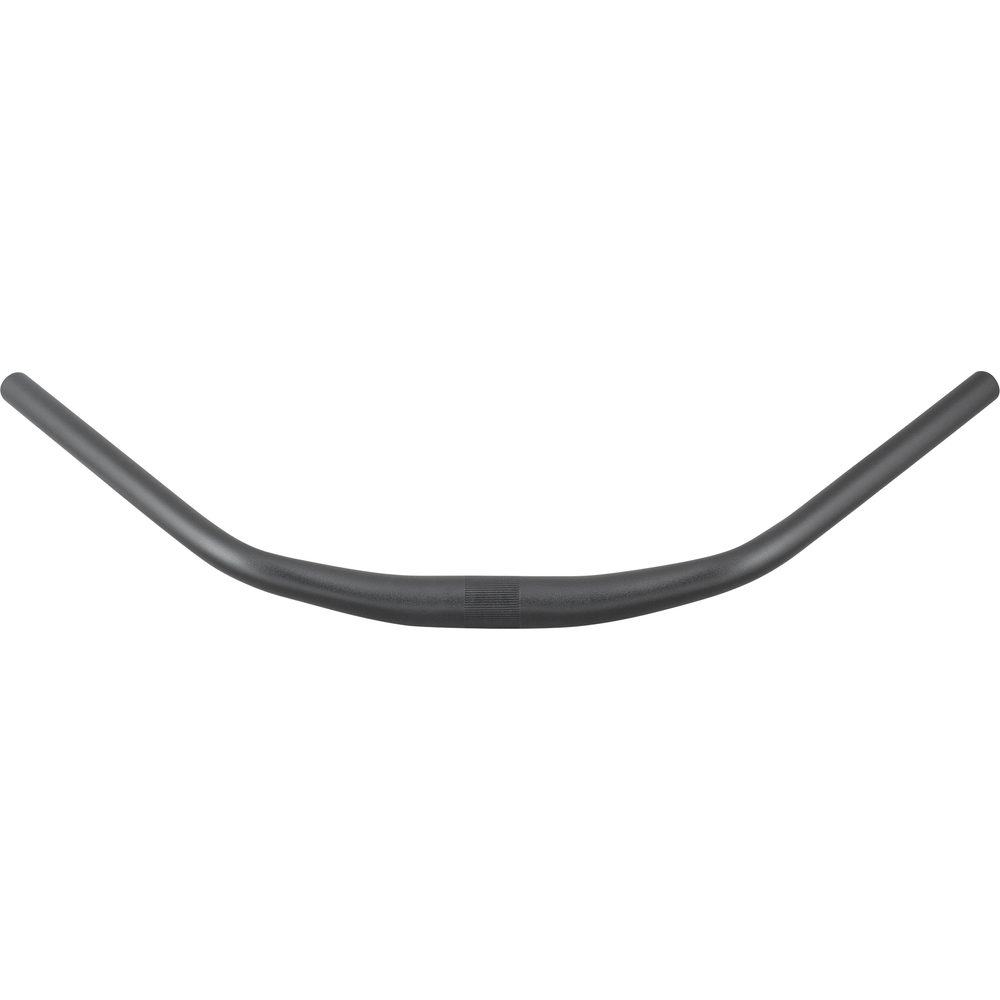 Bontrager Capital 31.8, 630mm x 25mm, Polished Alloy Cruiser Handlebar, černá