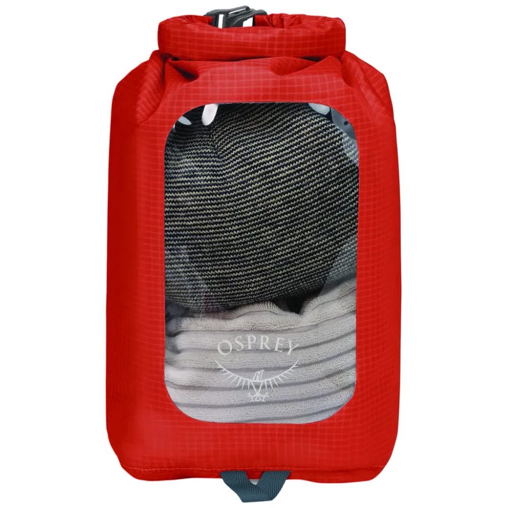 DRY SACK 6 W/WINDOW, mars orange