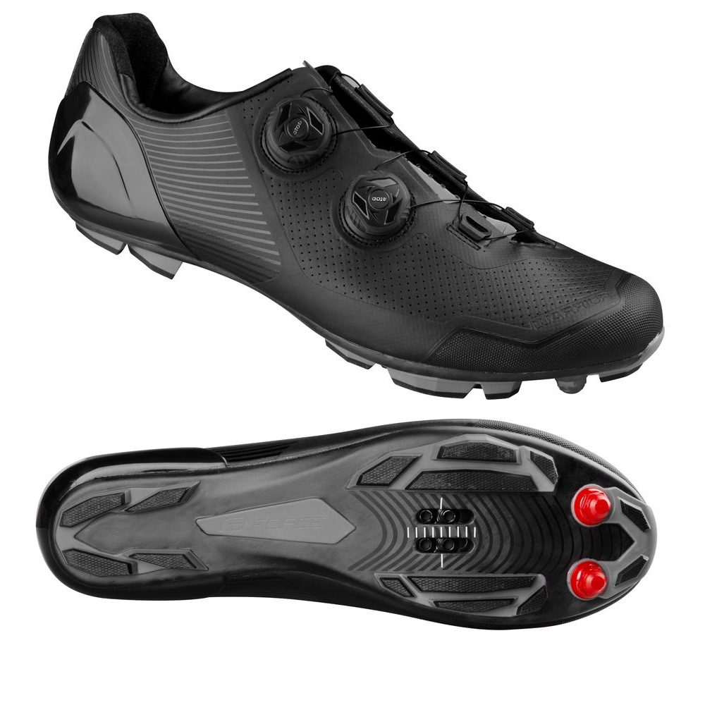 MTB WARRIOR KARBON, black