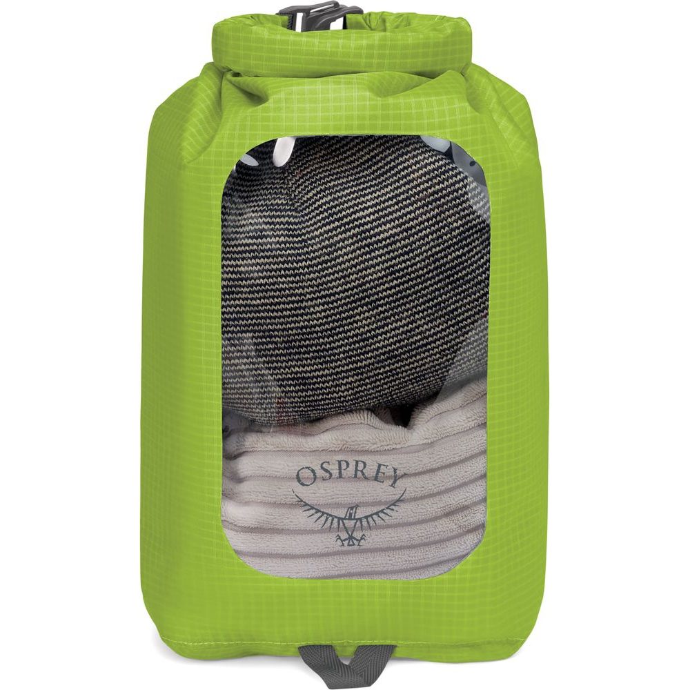 DRY SACK 6 W/WINDOW, limon green