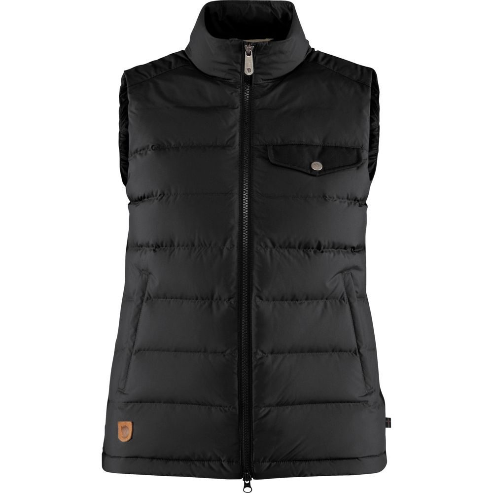 Greenland Down Liner Vest W Black