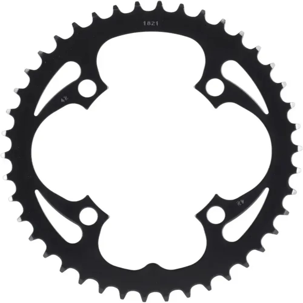 CRING MTB 42T SS V1 104 STEEL BLACK
