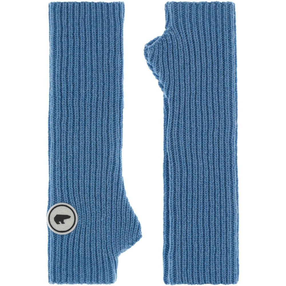 Kalea Mittens steel blue