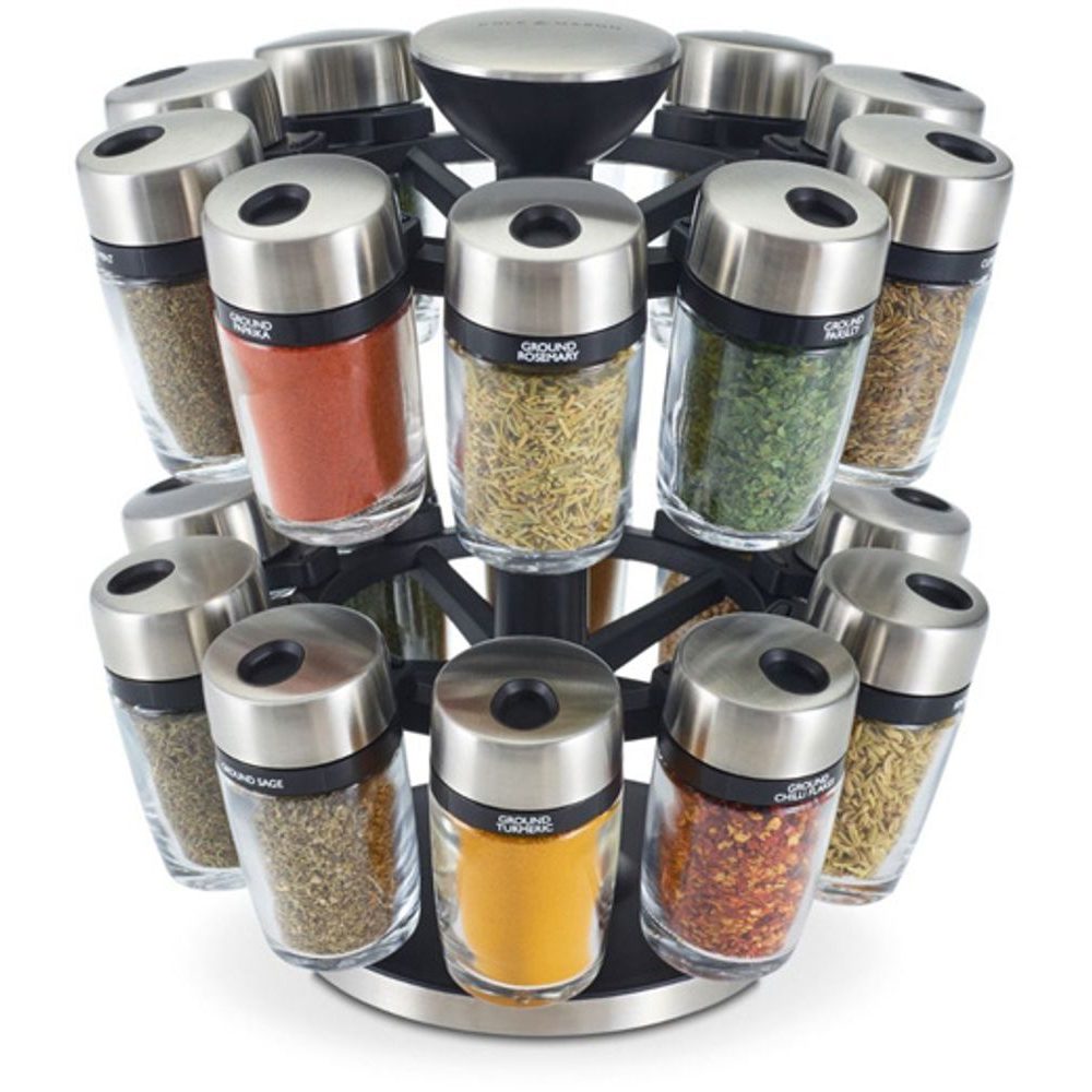 Otočný stojan s kořenkami 20 ks