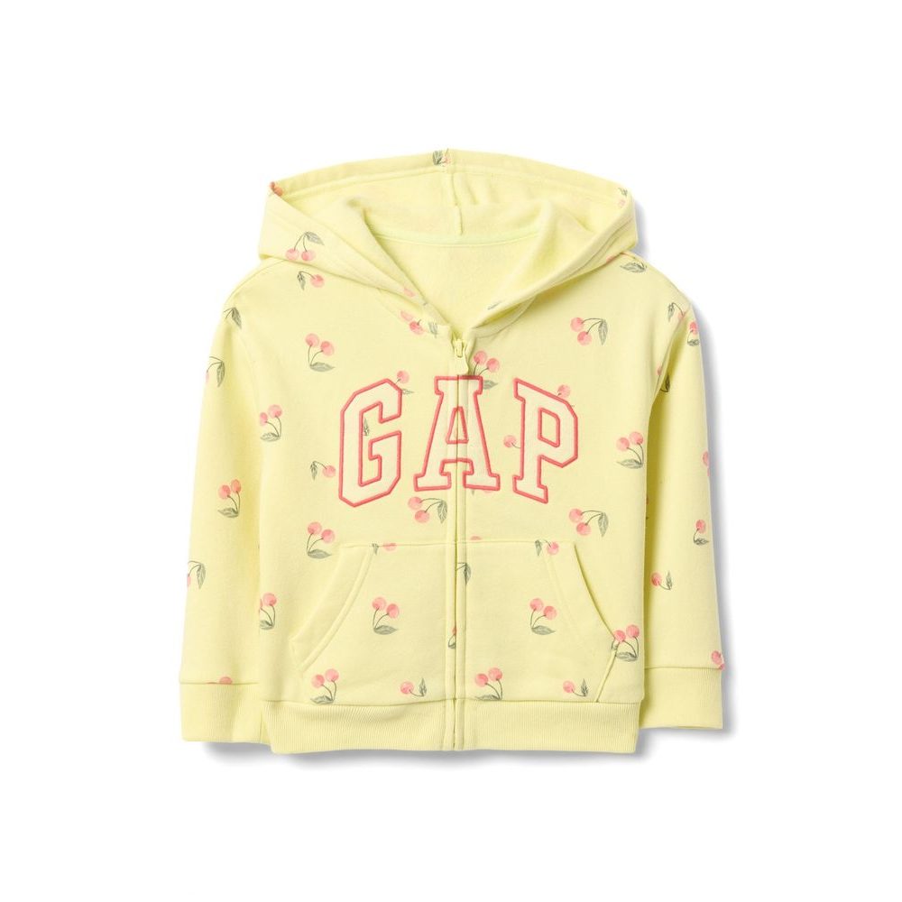 Baby mikina s logem Žlutá