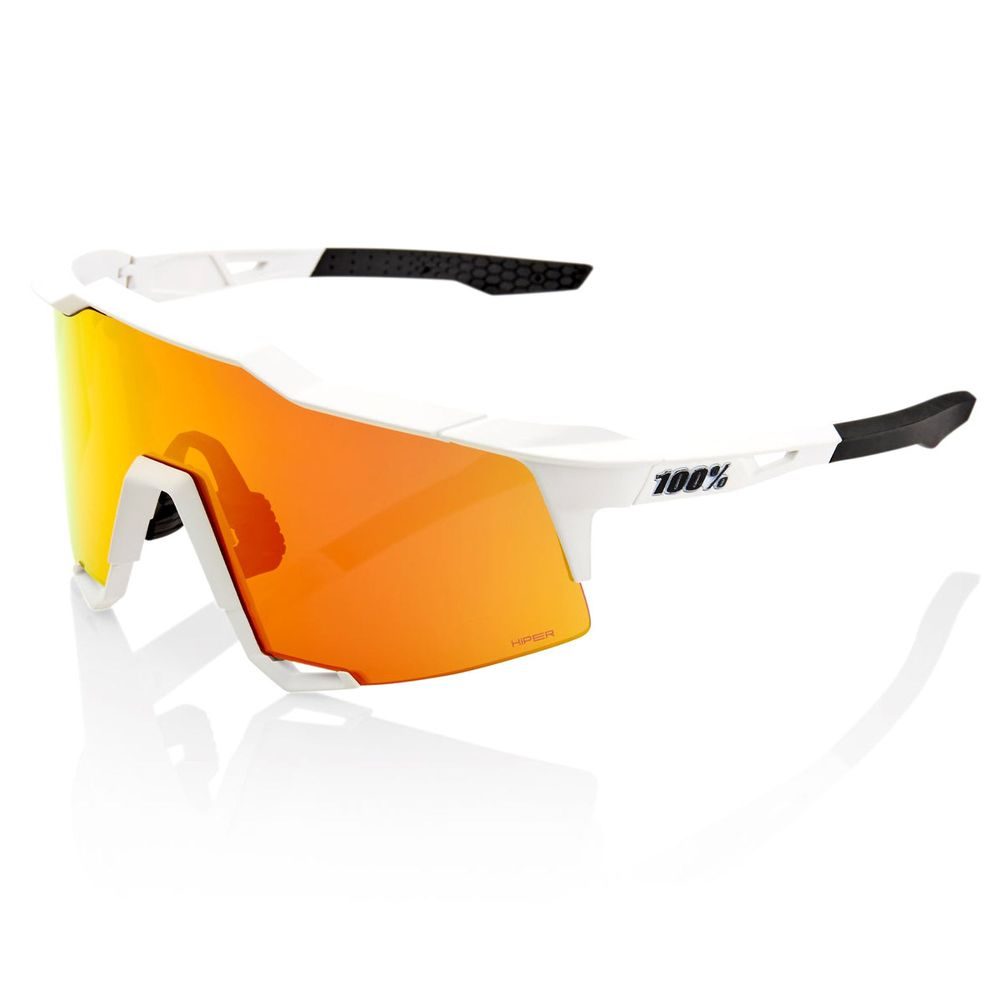 SPEEDCRAFT - Soft Tact Off White - HiPER Red Multilayer Mirror Lens