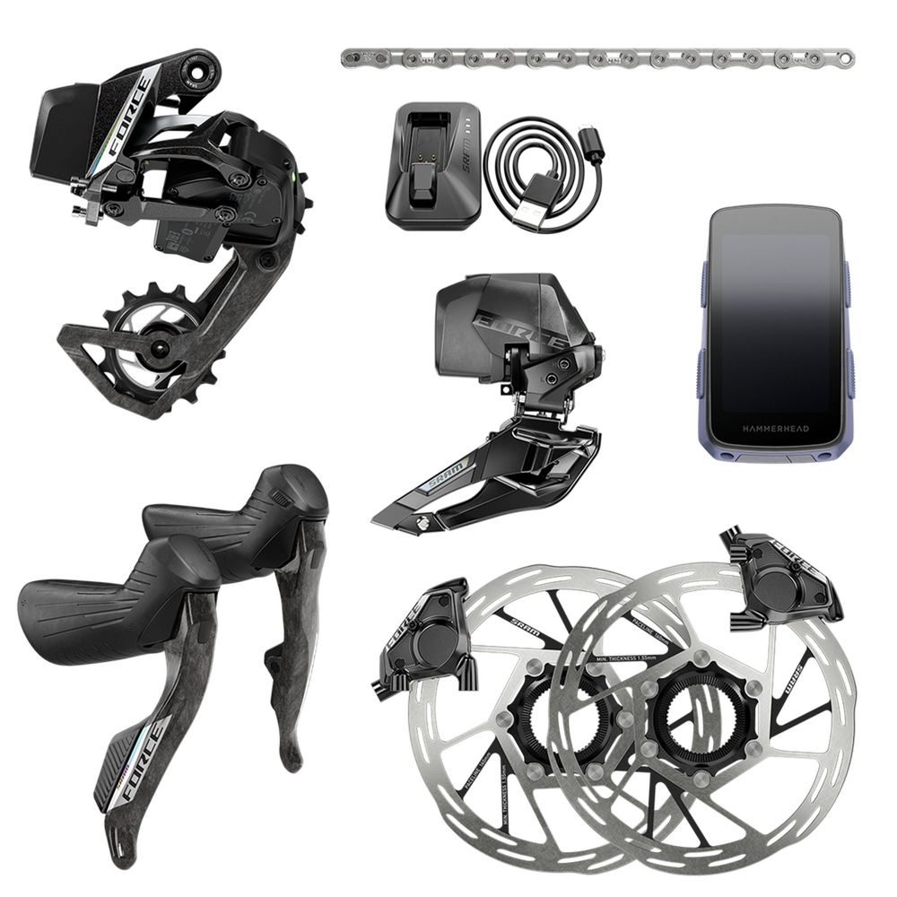 00.7918.382.000 - AM FORCE AXS 2X GROUPSET HAMMERHEAD E1