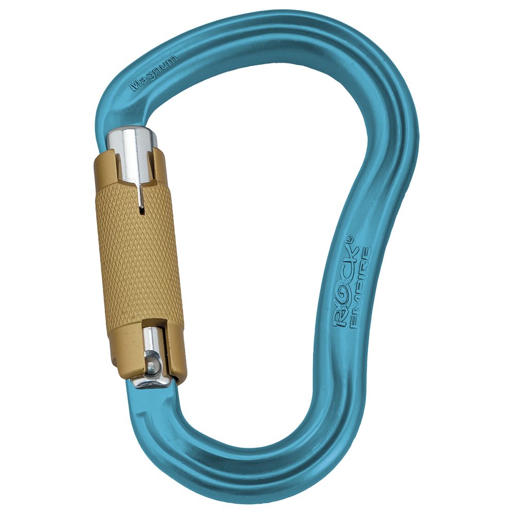 Carabiner HMS Magnum 2T Azurová