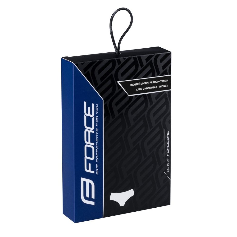 tanga 3 pack, černé