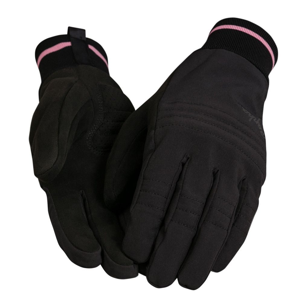 Winter cycling gloves, černá