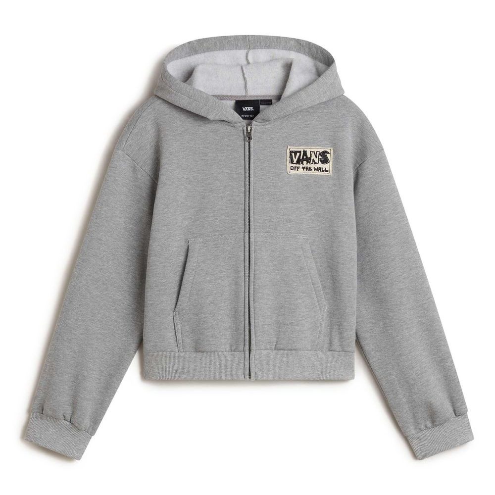 Van-Archy Label Zip Cement Heather