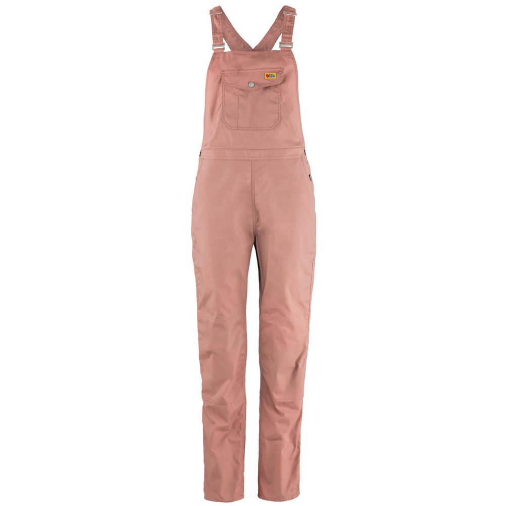 Vardag Dungaree Trousers W, Dusty Rose