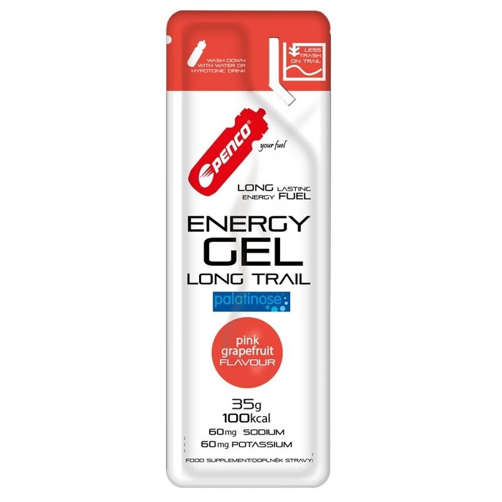 Energy Gel Long Trail, sáček, 35 g růžový grep