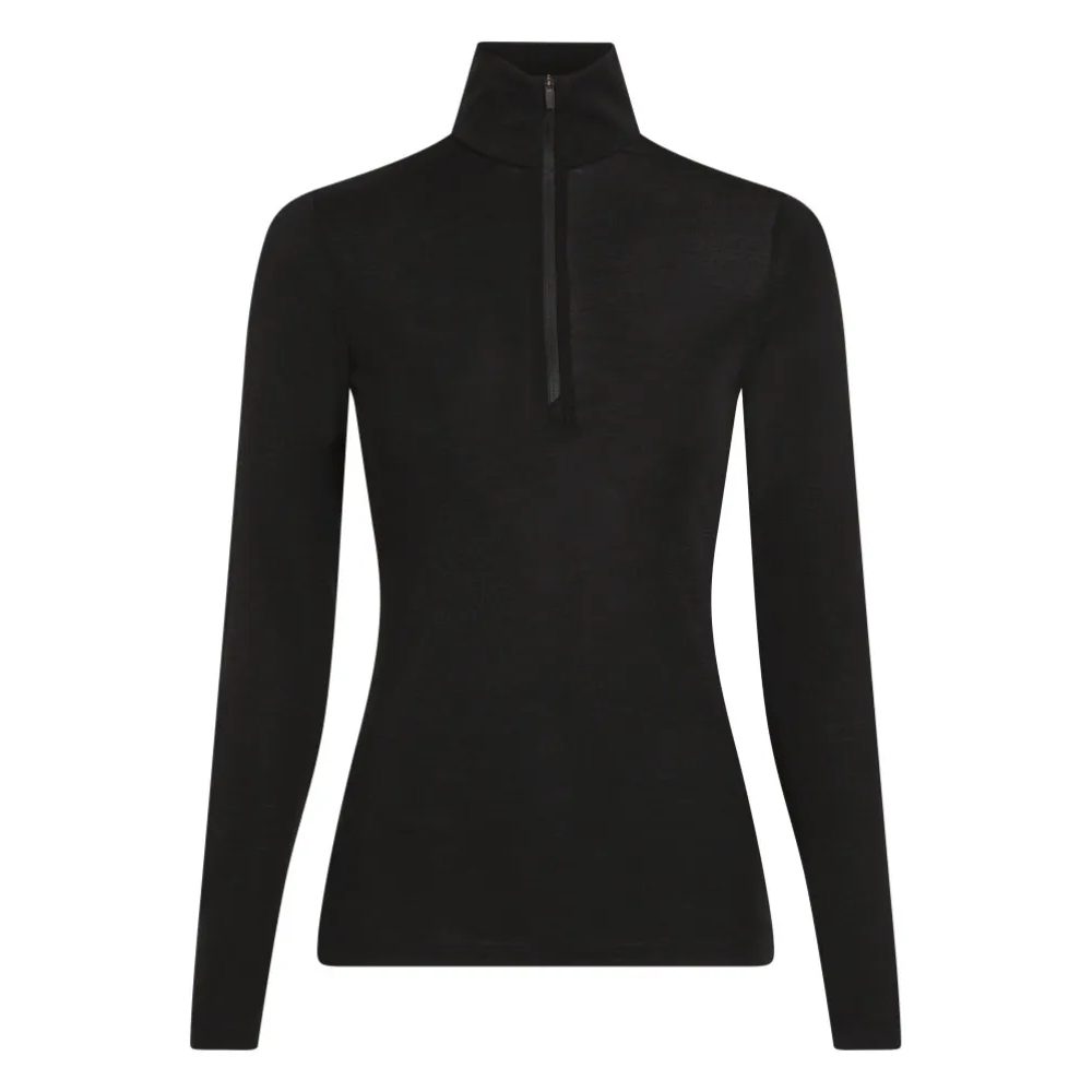 W 175 Everyday LS Half Zip BLACK