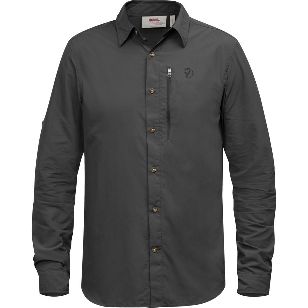 Abisko Hike Shirt LS M Dark Grey