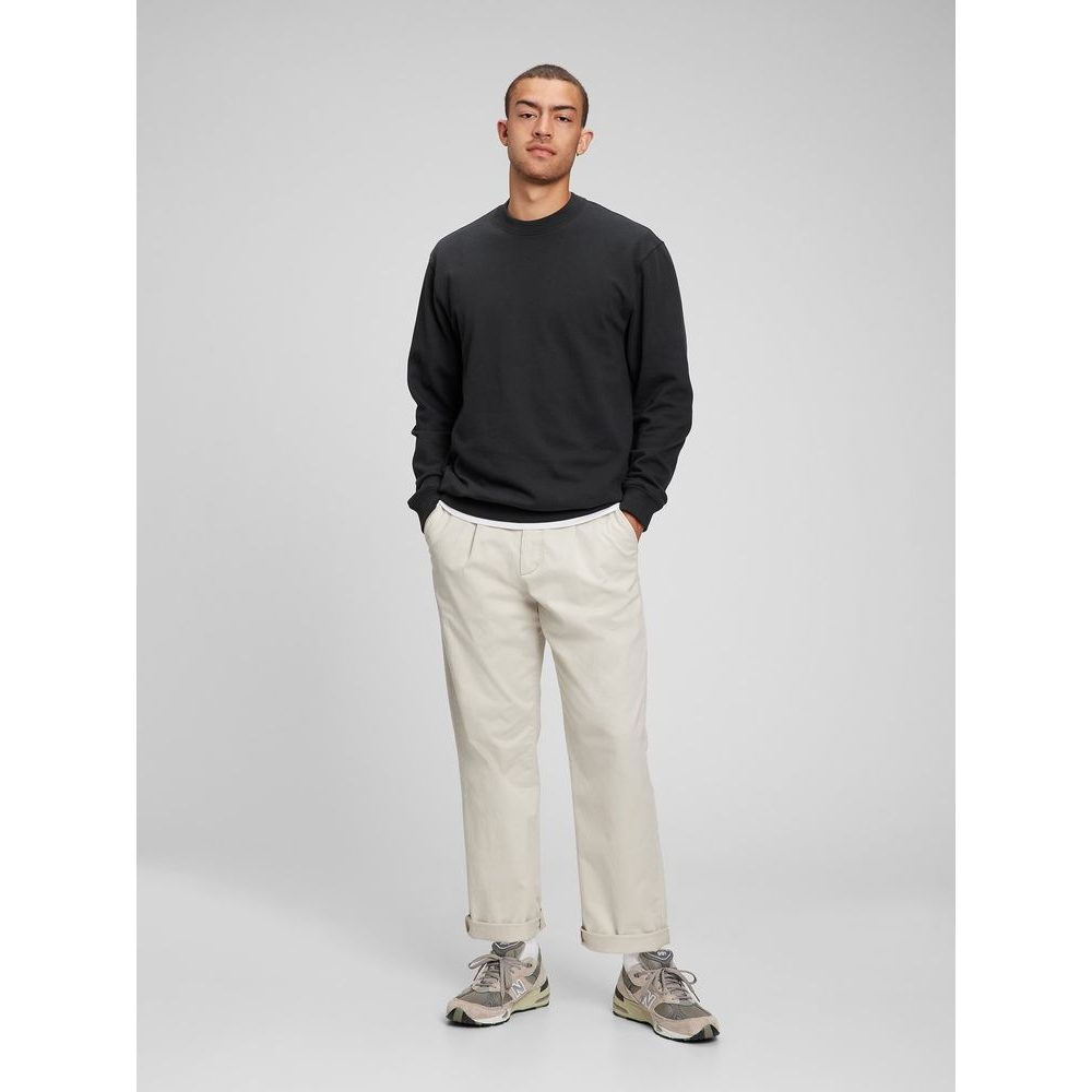 750734-21 Mikina fleece Černá