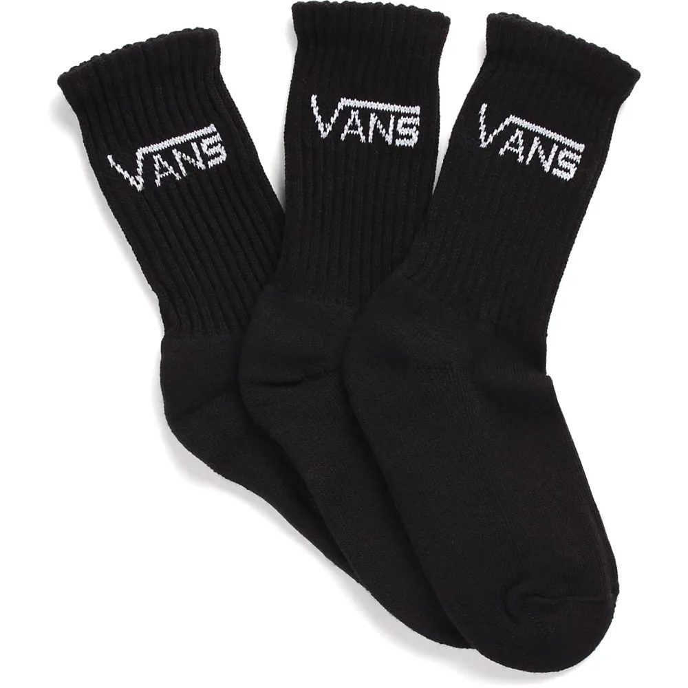 BY CLASSIC CREW YOUTH (10-13.5, 3PK) Black