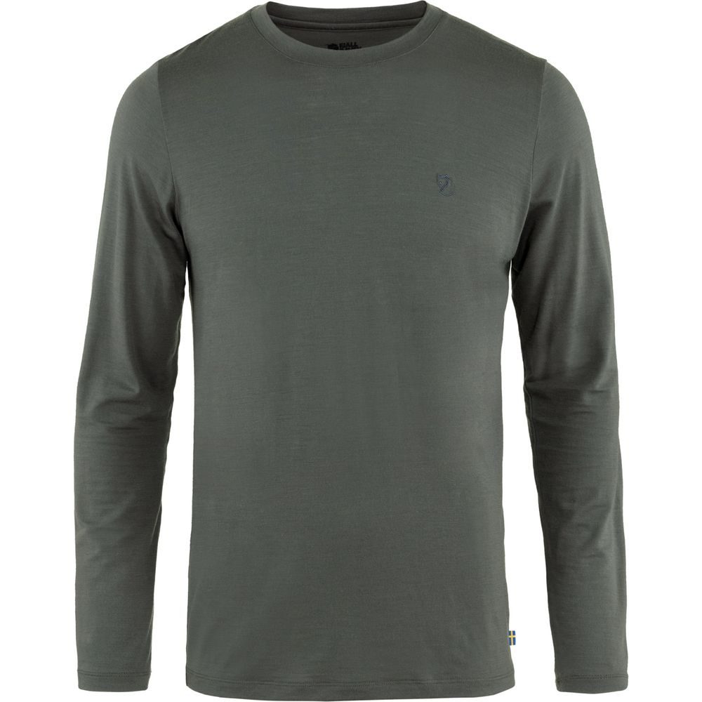 Abisko Wool LS M Basalt