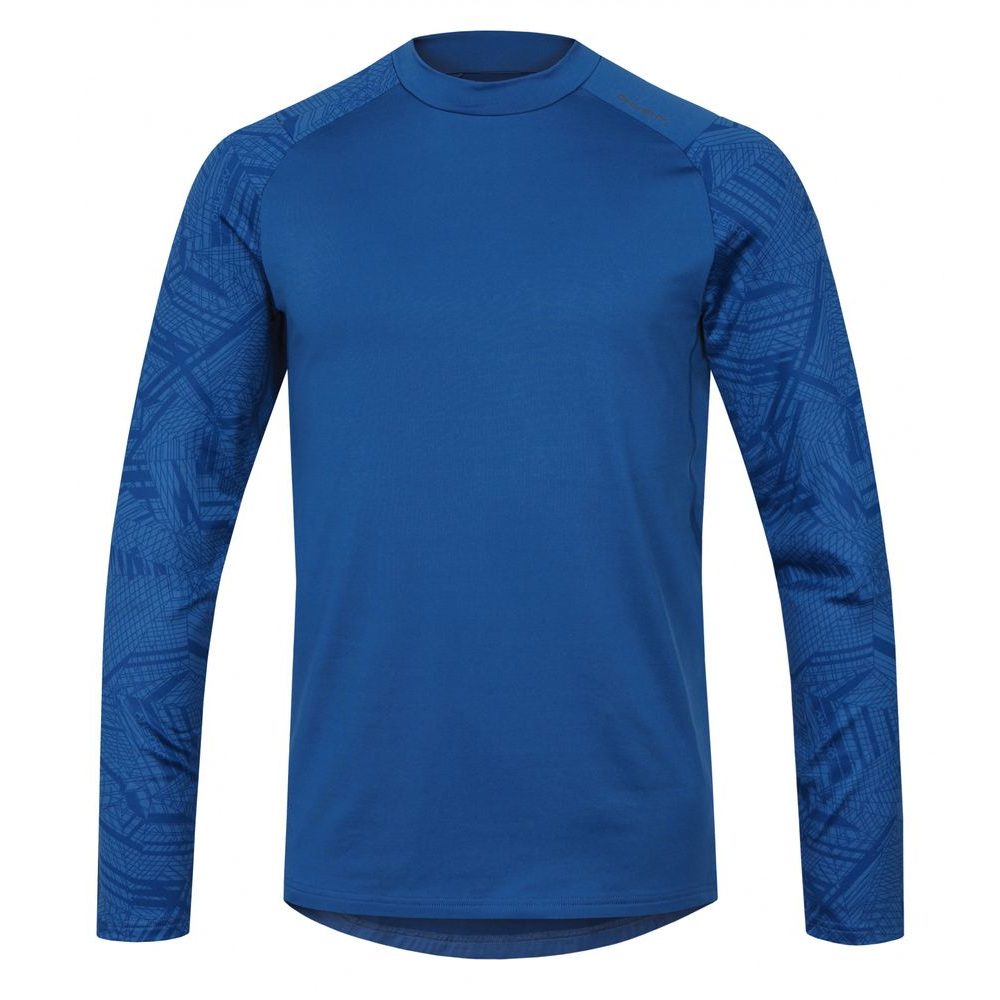 Active Winter Pánské triko s dlouhým rukávem, tm.modrá
