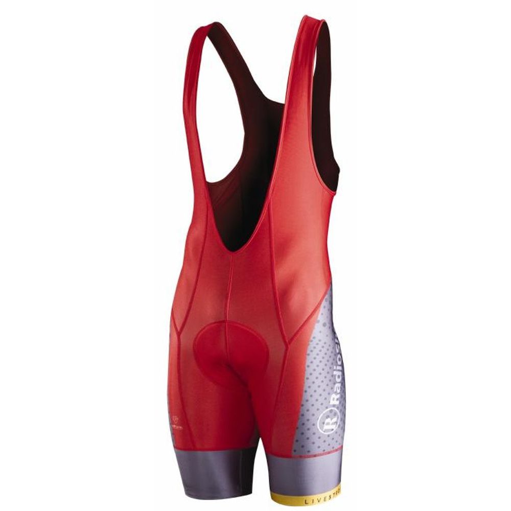 420296 RL RADIO SHACK BIB SHORT - pánské šortky s laclem