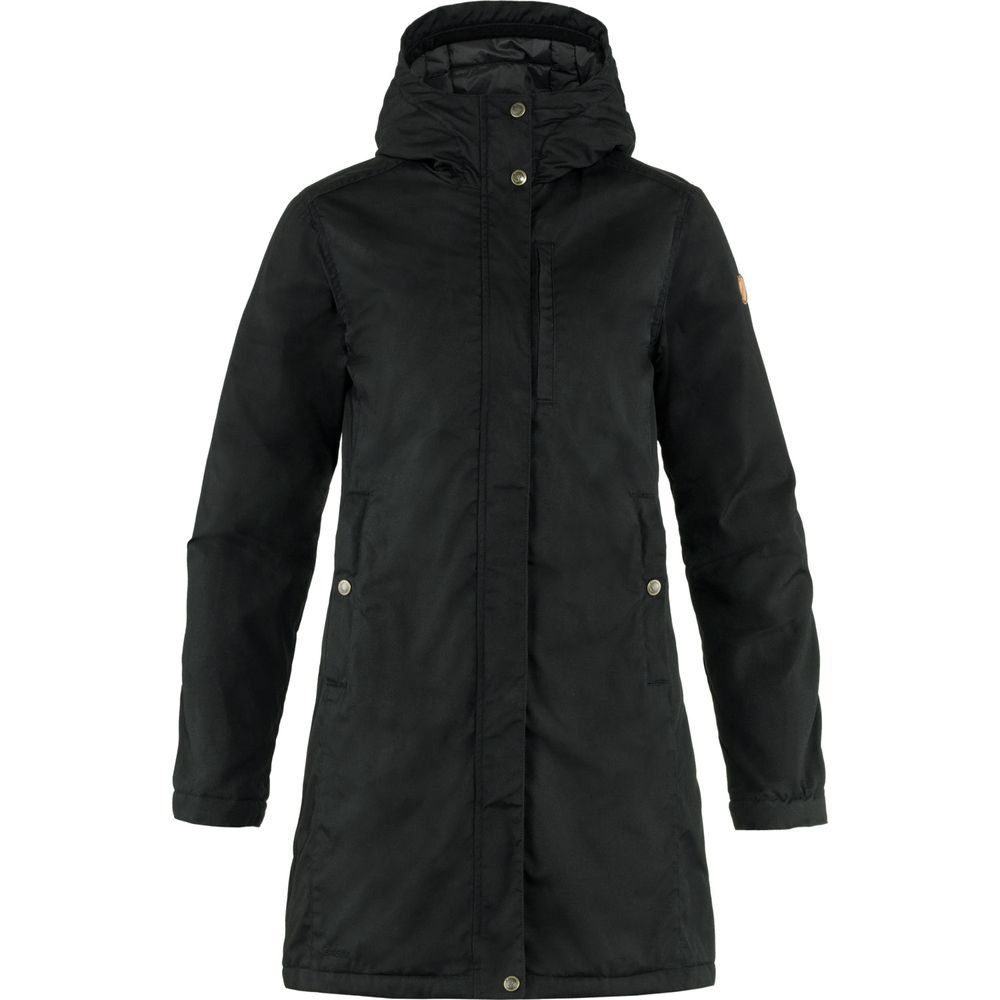 Kiruna Padded Parka W Black
