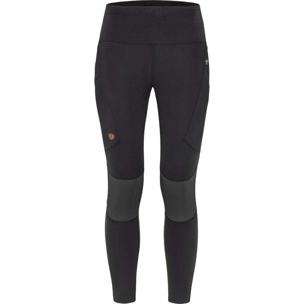 Abisko Trekking Tights Pro W Black-Iron Grey