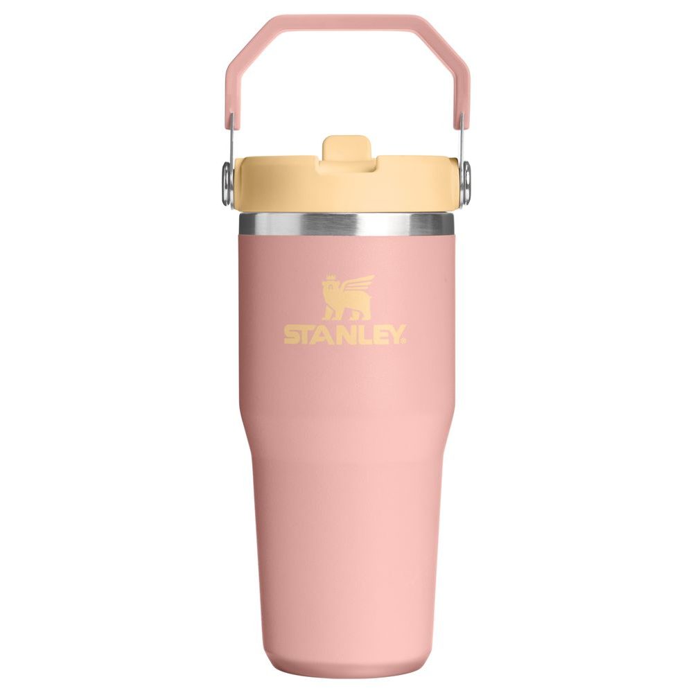 IceFlow™ Flip Straw 2.0 Tumbler 410 ml Peach Rose