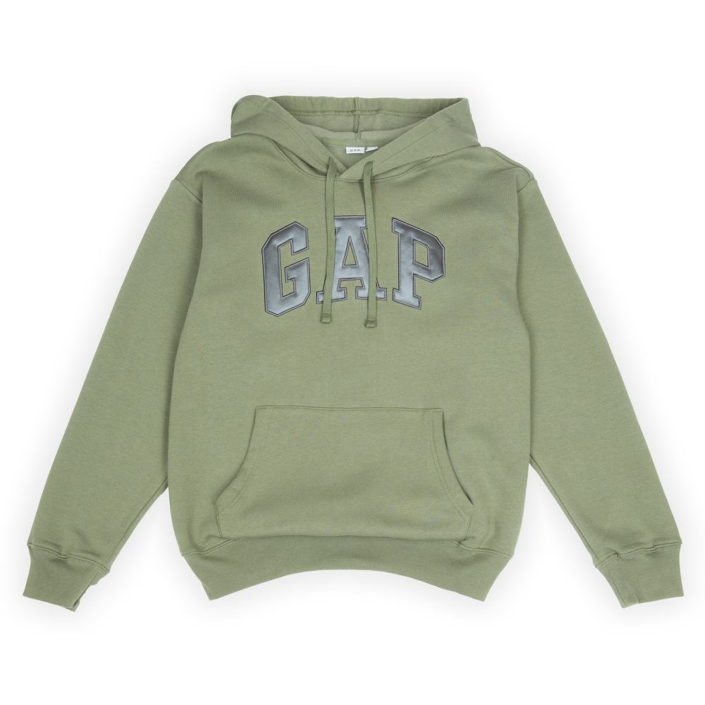 800434-09 Mikina s logem Zelená