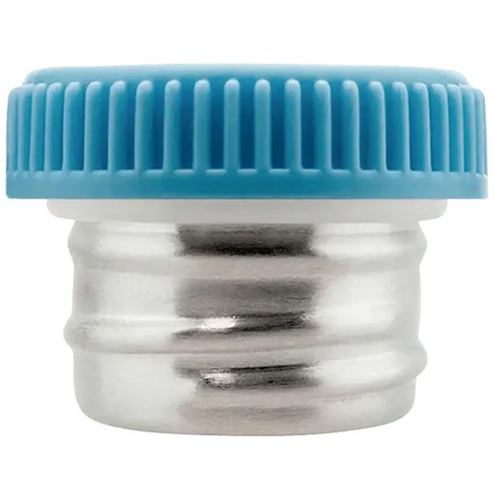 Uzávěr ocel Plain pro Láhev Basic modrý