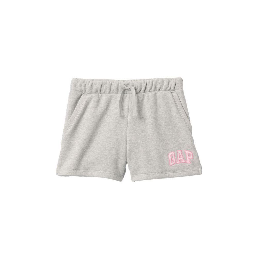 Dětské kraťasy s logem Šedá