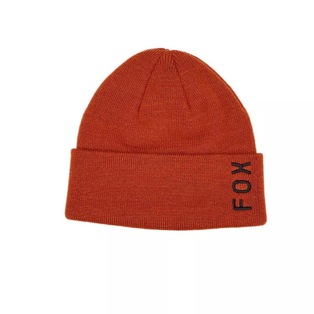 W Wordmark Beanie, Burnt Orange