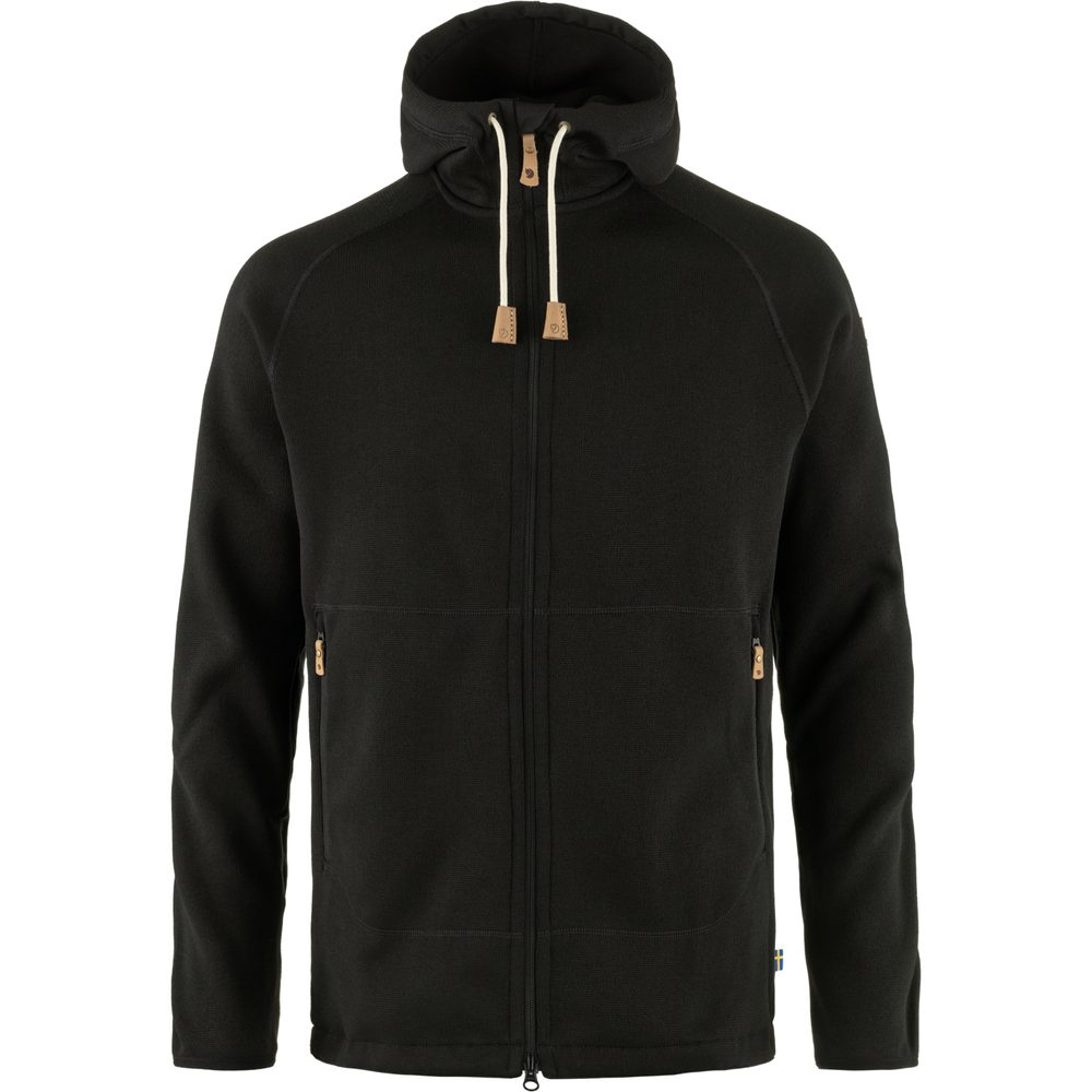 Övik Fleece Hoodie M, Black