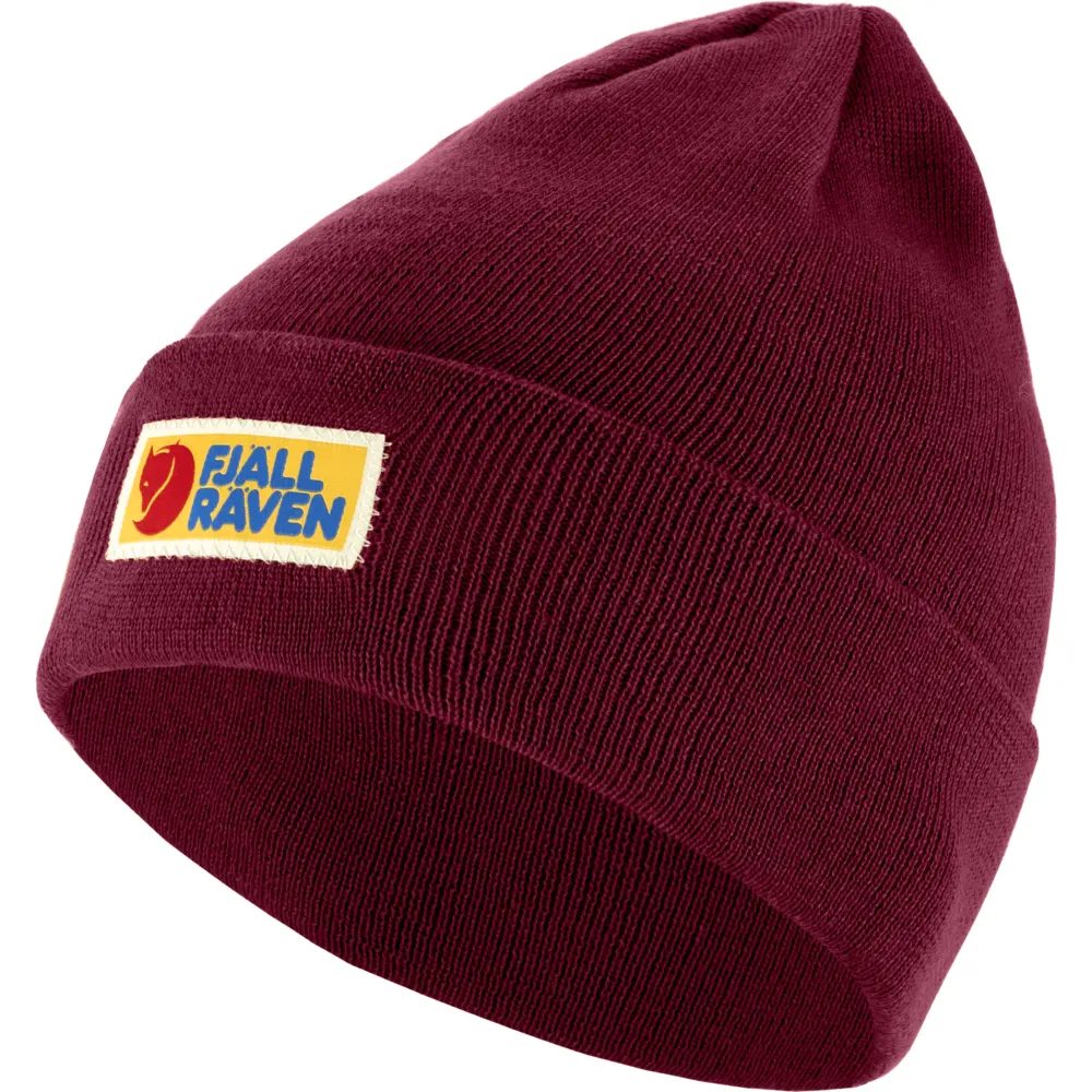 Vardag Classic Beanie, Bordeaux Red