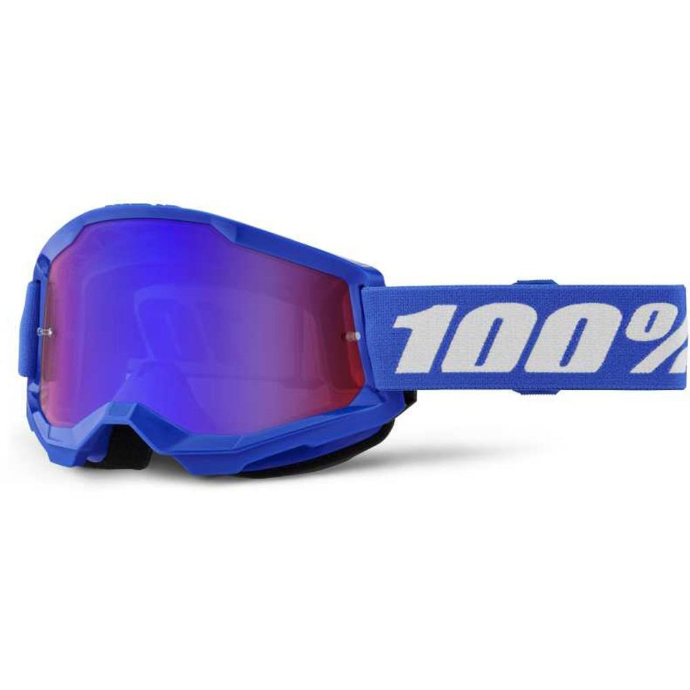 STRATA 2 Goggle Blue - Mirror Red/Blue Lens