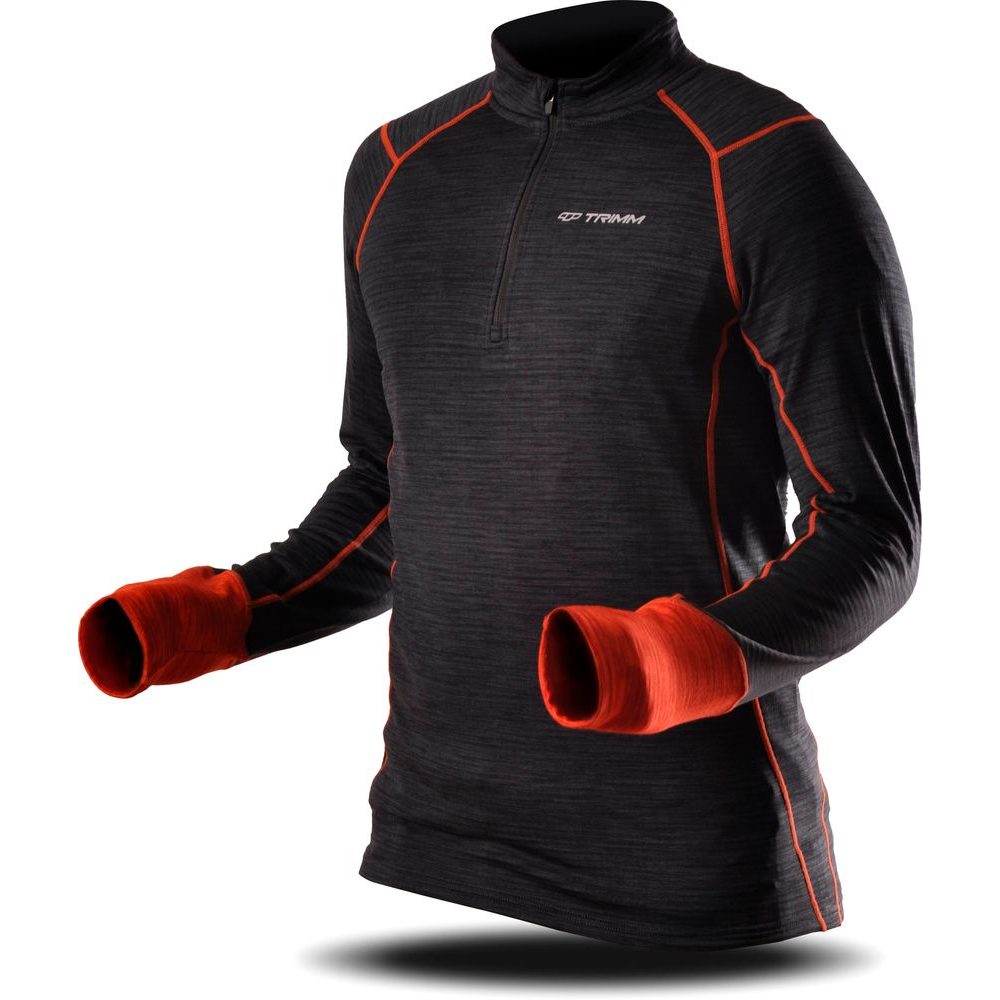 CLINIC grey melange/orange