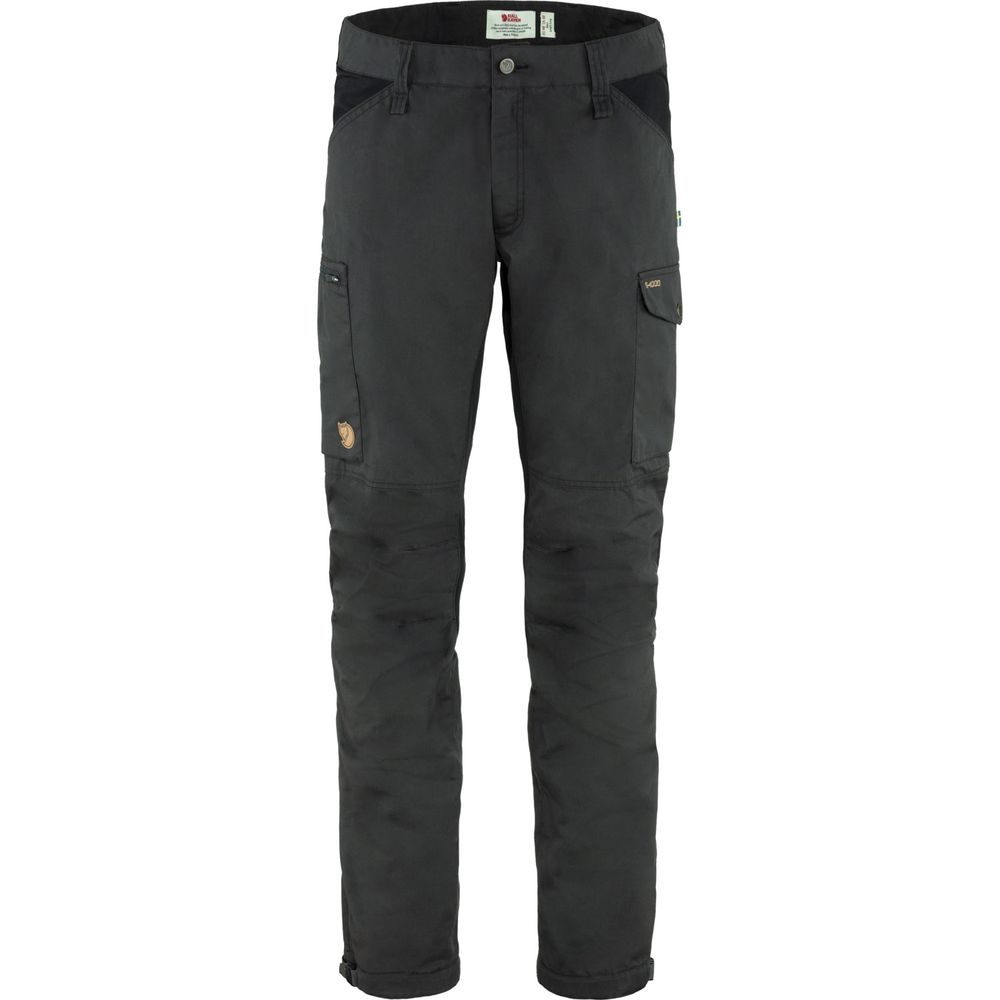Kaipak Trousers M Dark Grey-Black