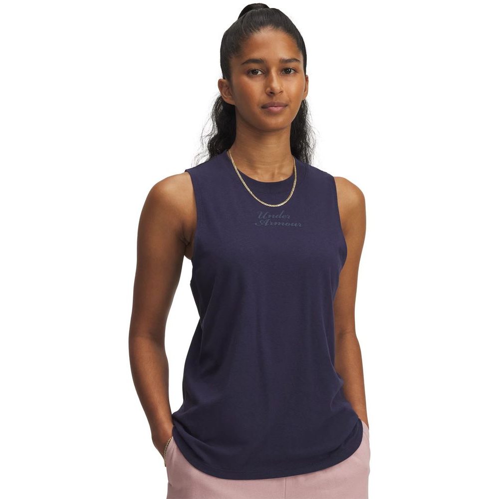 UA Varsity Tank-BLU