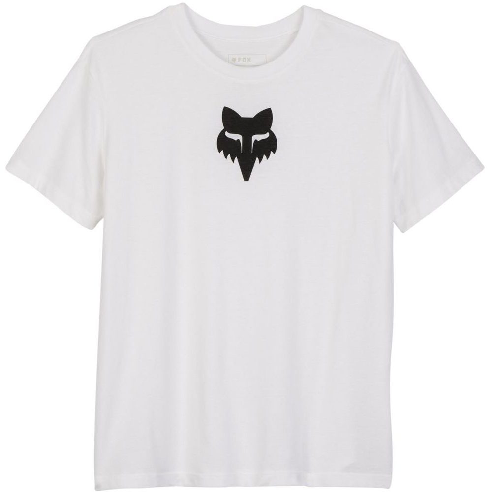 W Fox Head Ss Tee White