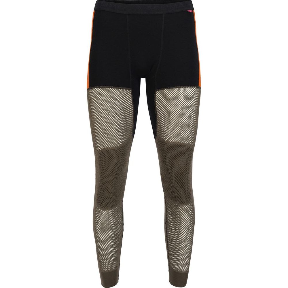 Hiking Longs, Man Jet Black/Tarmac/Gold Flame