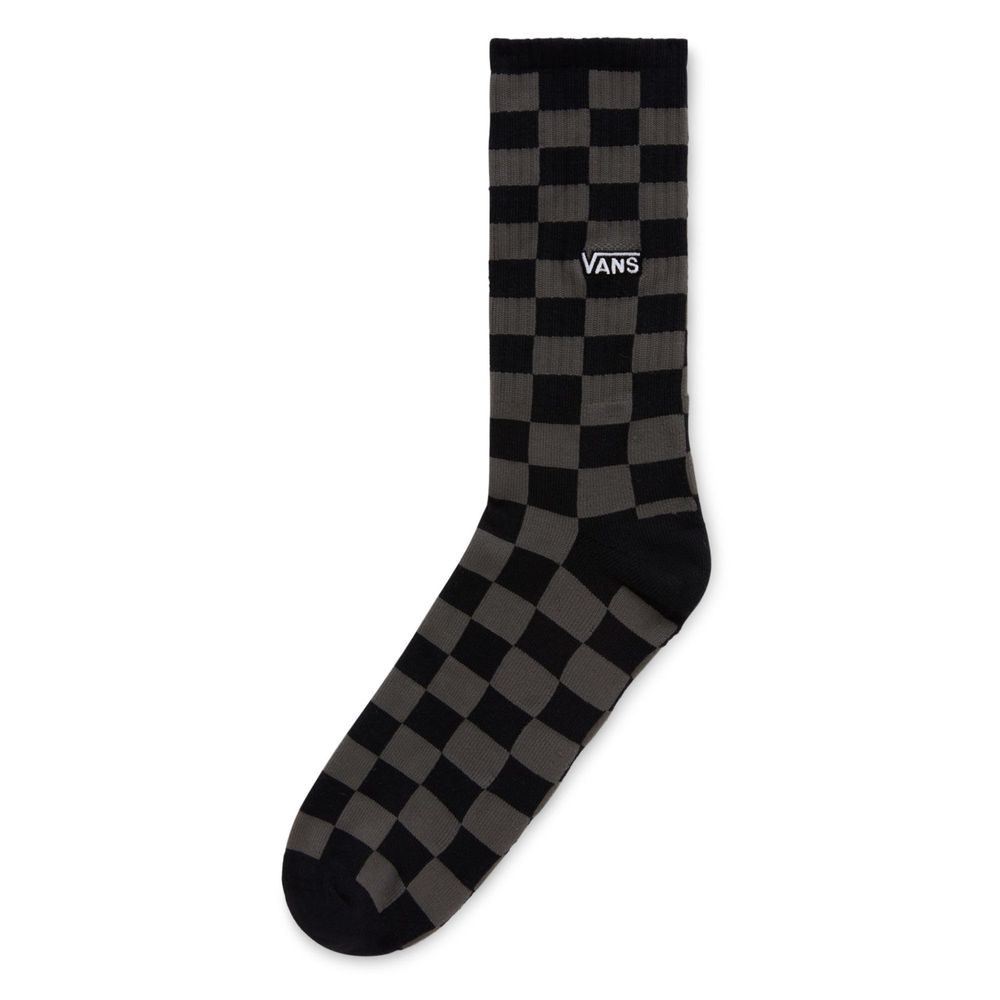 Checkerboard Crew, Black/Charcoal