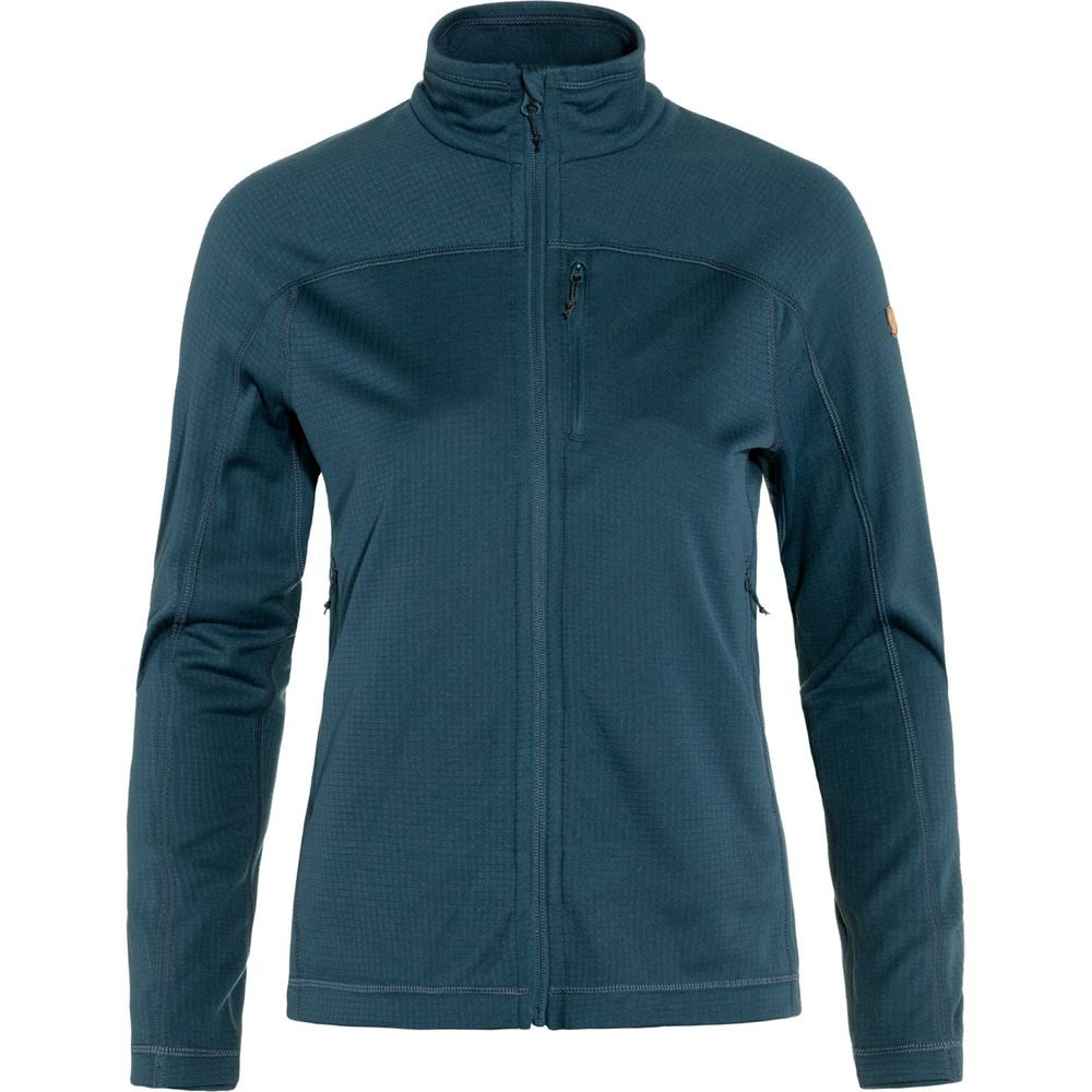 Abisko Lite Fleece Jacket W, Indigo Blue