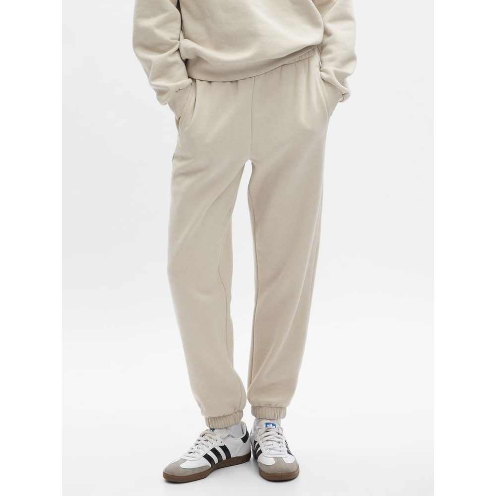 765568-03 Tepláky boyfriend Béžová