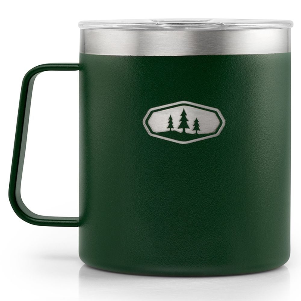 Glacier Stainless Camp Cup 444 ml mountain view