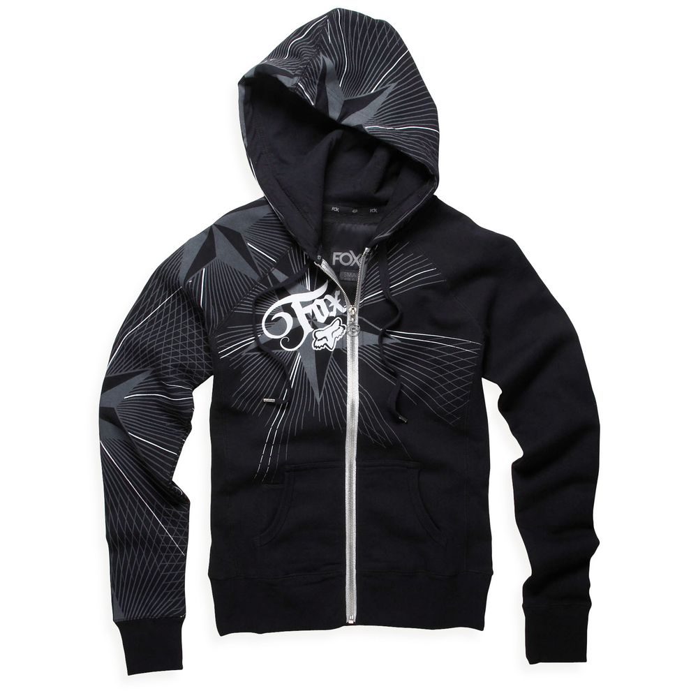 55444 001 Girls Naughty Star Zip Hoody - Dámská mikina