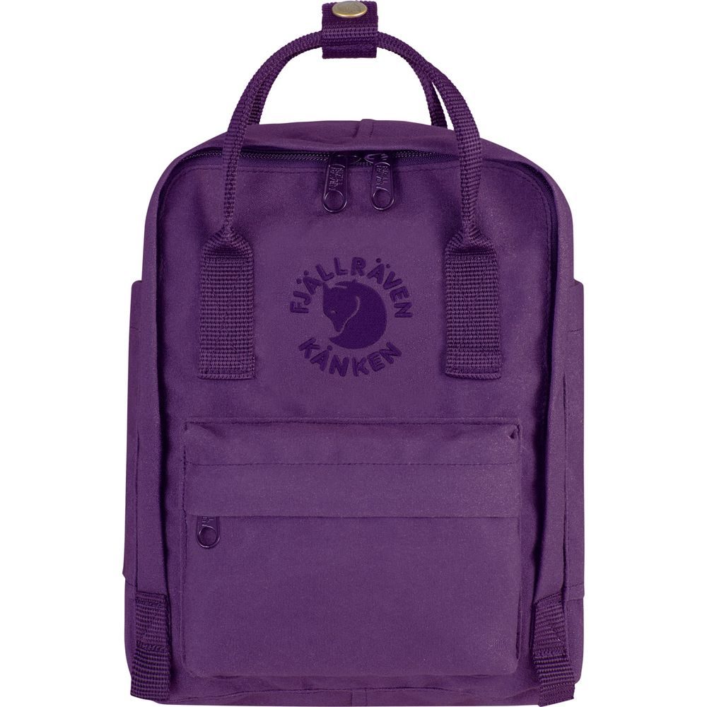 Fjallraven Re-Kanken Mini - Deep Violet Fjallraven Re-Kanken Mini - Deep Violet