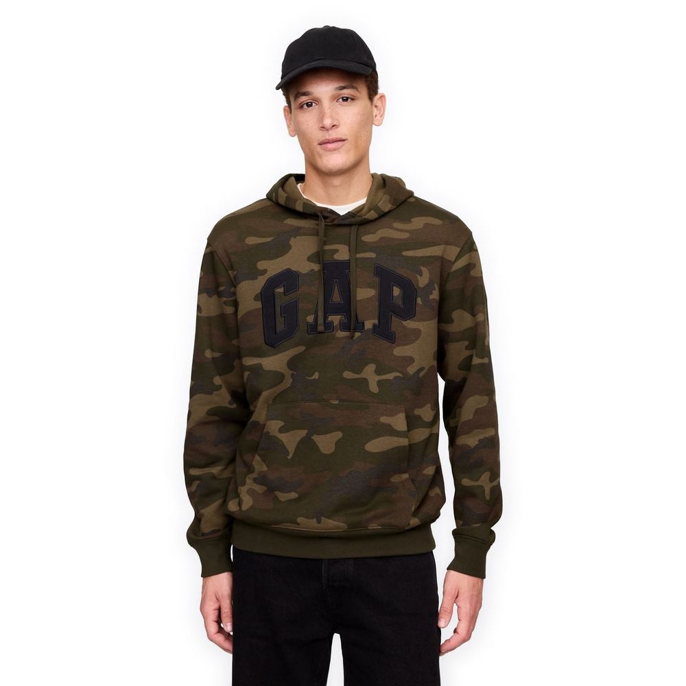 718935-00 Mikina s logem Zelená