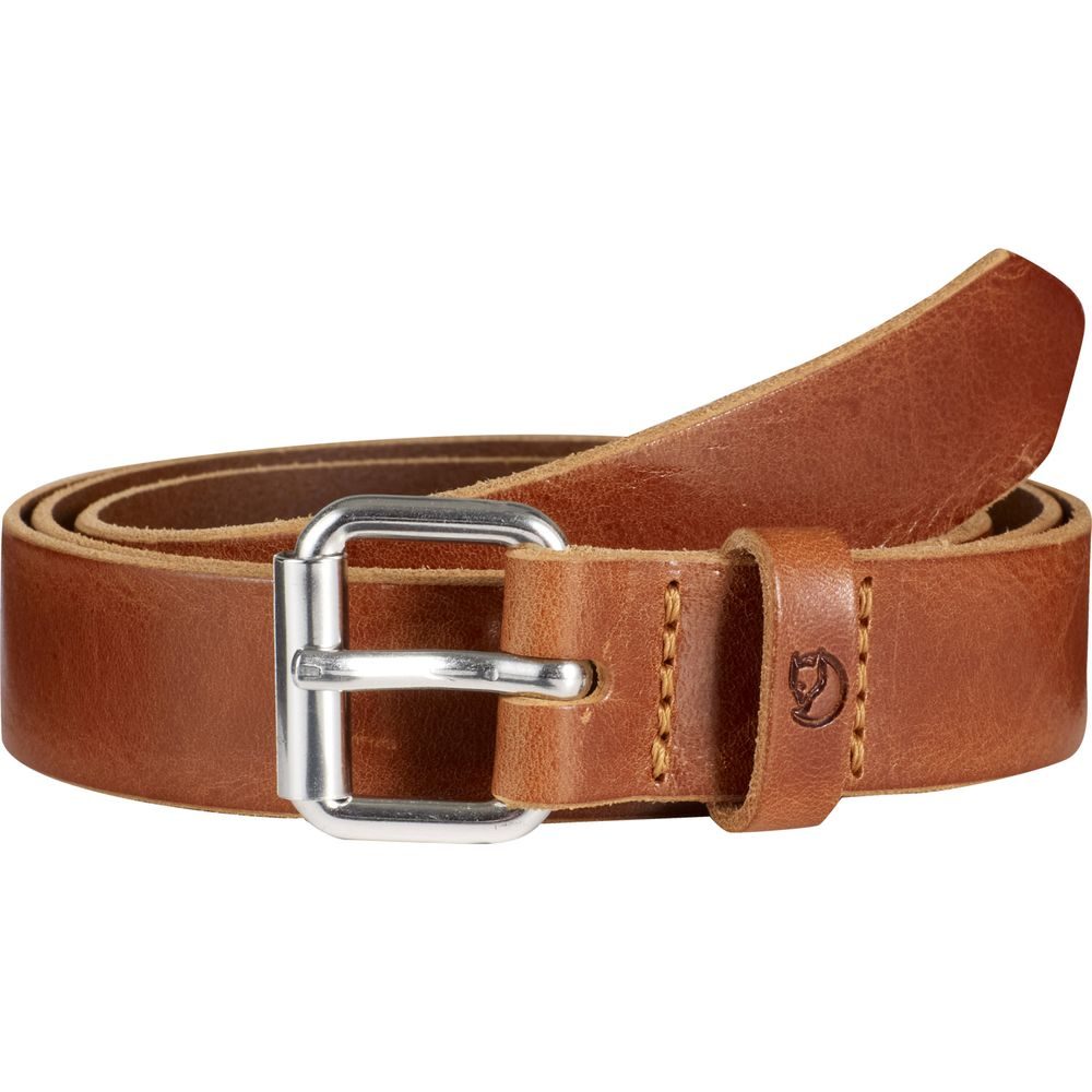 Singi Belt 2.5 cm, Leather Cognac