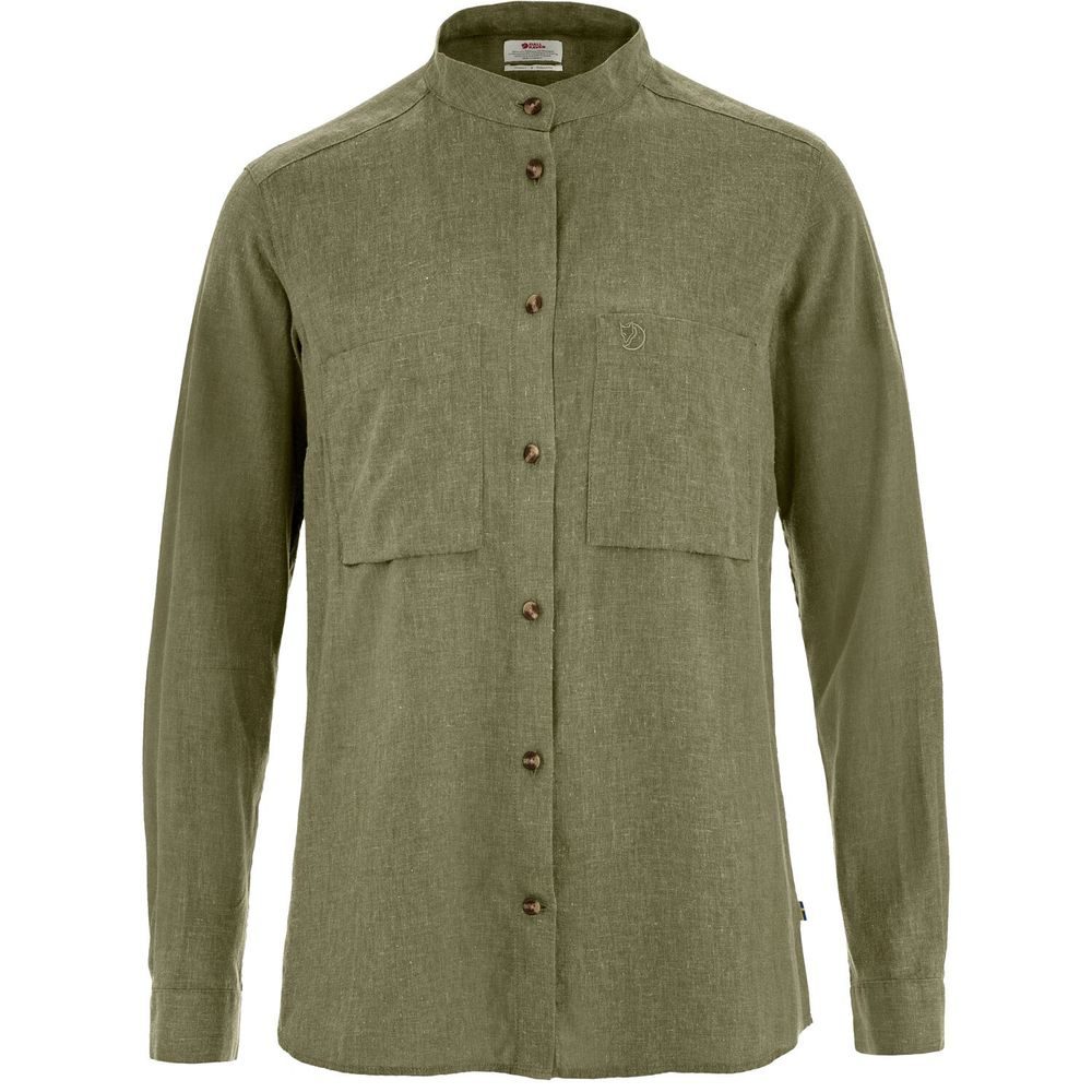 Övik Hemp Shirt LS W Green